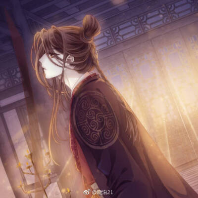 哑舍 古风 古韵 中国风 手帐素材 插画 手绘 彩绘 头像 壁纸
微博：晓泊