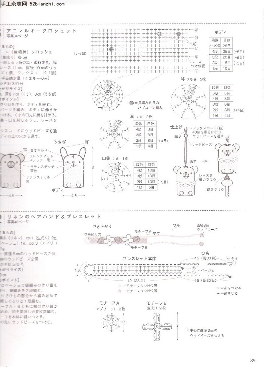 钩针小物