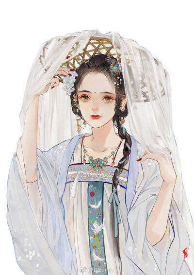 手绘古风女子
画师：