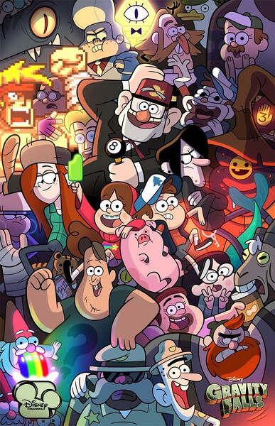 Gravity Falls.