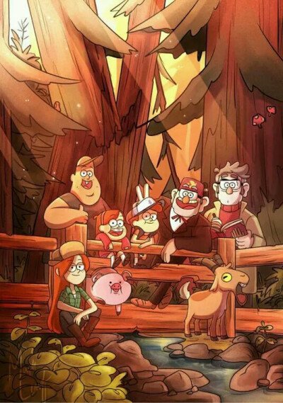 Gravity Falls.