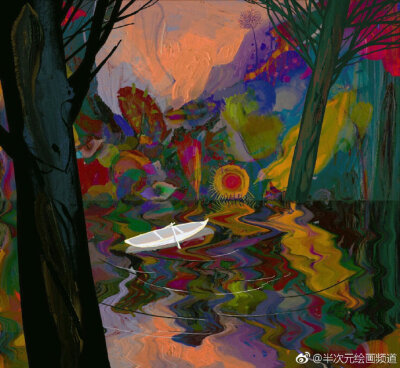 #半次元绘师奖学金# 绘师推荐，@清·已 笔下的作品艺术感与绘画感都极强！绘画娘先跪为敬！【更多TA的作品戳】O网页链接 ​​​​