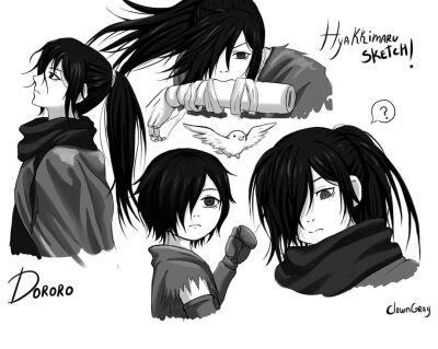 【多罗罗】百鬼丸
@clown.gray: Digital lineart practice =v= !
Some sketches of Hyakkimaru (Dororo anime)~ Queria practicar un poco ya que habia dejado de dibujar y yo si lo dejo un tiempo luego se me …