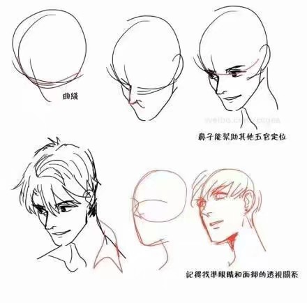 板绘指绘手绘素材