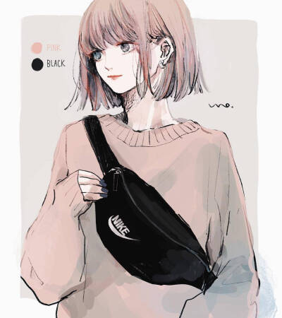 女孩子呀。 ins：uno.sketch ​​​