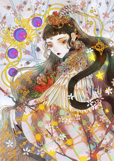 插画师：芜意