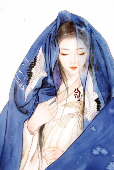 古风壁纸 美人插画