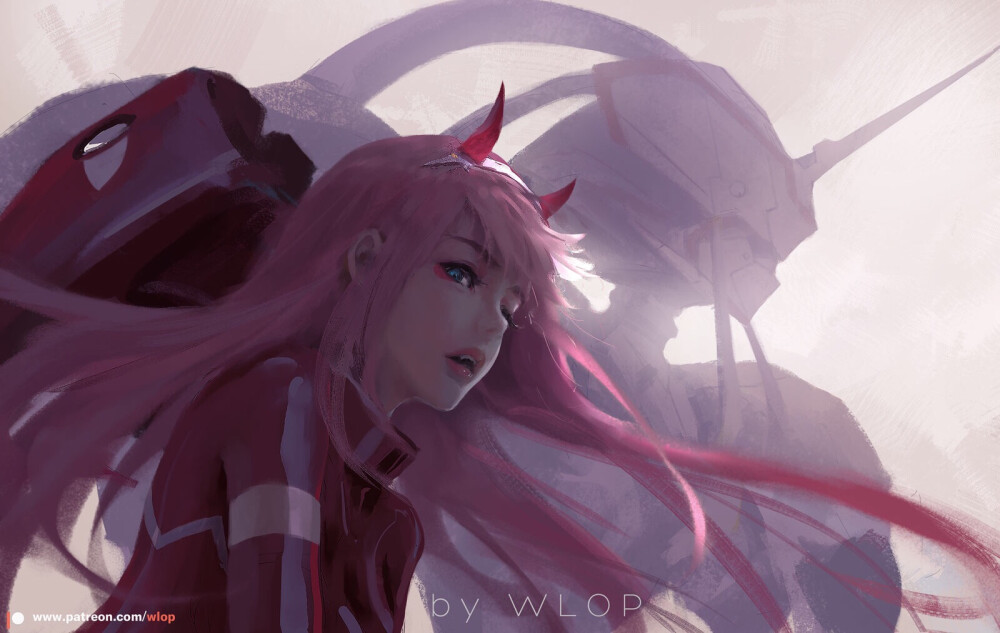 画师：wlop
[ID:68684734] 02
# DARLINGintheFRANXX