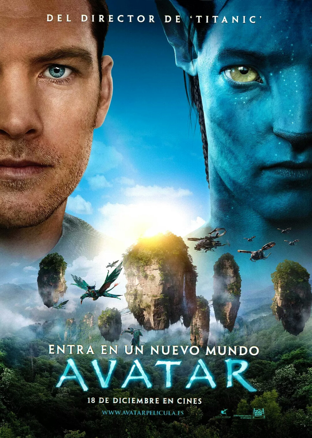 ★《Avatar》
★《阿凡达》(Avatar)是一部由詹姆斯·卡梅隆执导，二十世纪福克斯出品，萨姆·沃辛顿、佐伊·索尔达娜和西格妮·韦弗等人主演的科幻电影。
★影片中人类为取得“潘多拉”星球的资源，开启了阿凡达计划，而纳美人为了保护自己的家园，最终杰克率领纳美人向人类宣战。
★该片于2009年12月16日以2D、3D和IMAX-3D三种制式在北美上映。