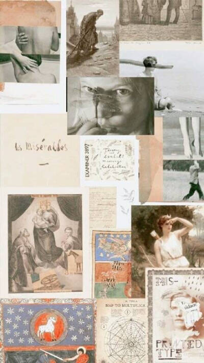 壁纸 复古 拼接