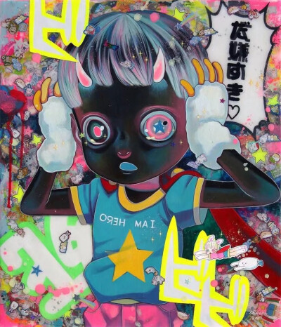 ：－Hikari Shimoda
描绘自闭症孩子的世界