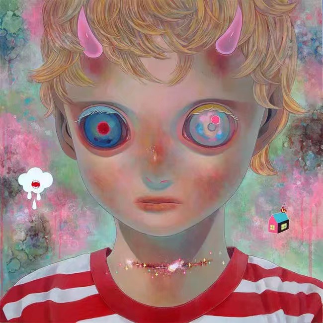 ：－Hikari Shimoda
描绘自闭症孩子的世界