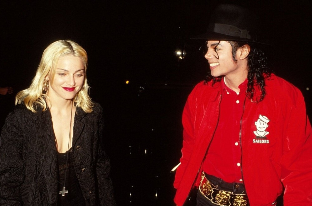 Madonna with Micheal!!
麦奶和你迈简直大写的男O女A，磕颜完全ojbk。
我知道你迈对麦奶略有微词——，所以别给我科普了。lp。