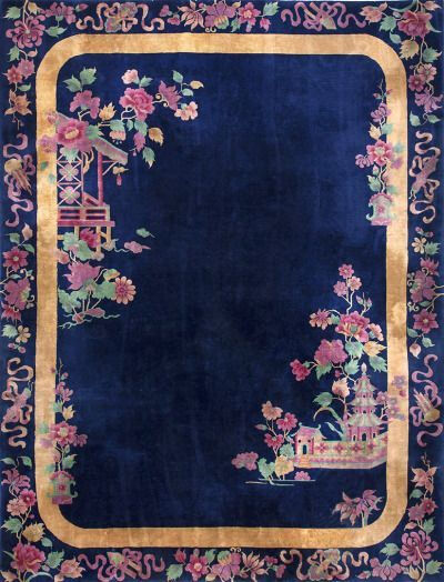 艺术 | 纹样
东方元素古董地毯