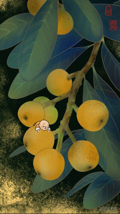 【自截‖素质拿图‖二转注明】壁纸♡by十三/截于腾讯漫画《一禅小和尚》/画师微博:@一禅小和尚。