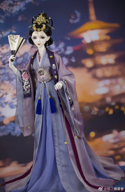 古风美人 SD娃娃 BJD 玩具 人偶 壁纸 萌物