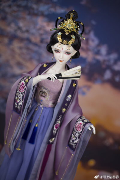 古风美人 SD娃娃 BJD 玩具 人偶 壁纸 萌物