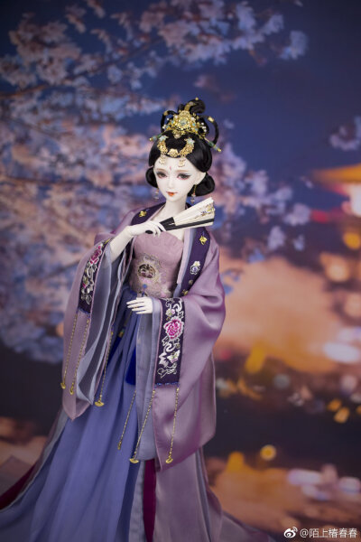 古风美人 SD娃娃 BJD 玩具 人偶 壁纸 萌物