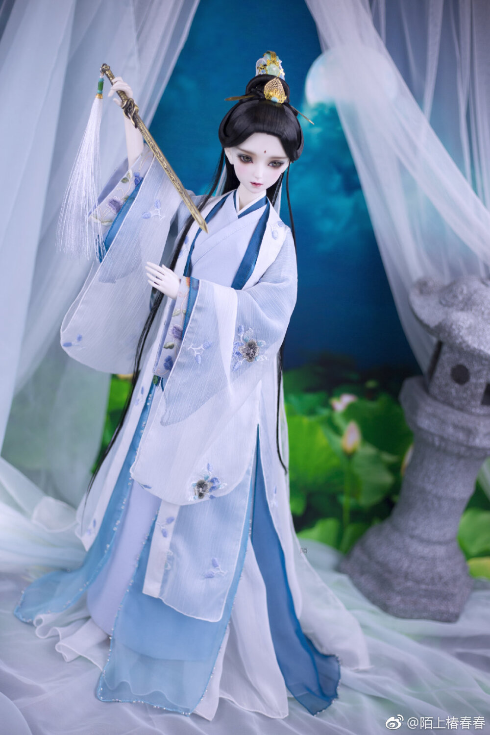 古风美人 SD娃娃 BJD 玩具 人偶 壁纸 萌物