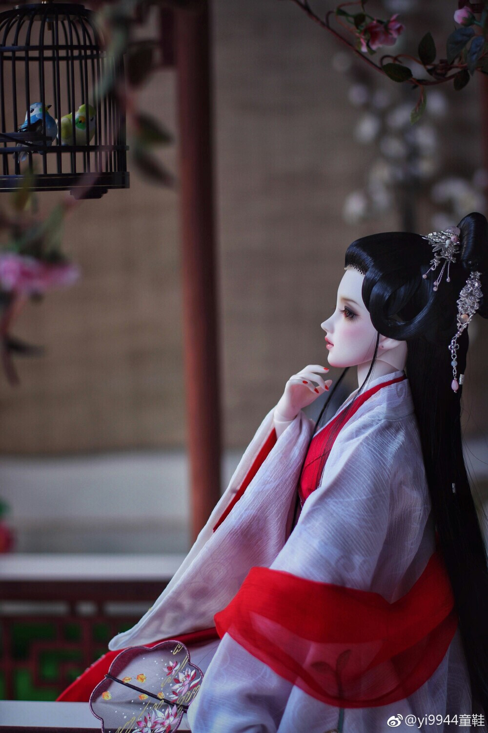 古风美人sd娃娃bjd玩具人偶壁纸萌物