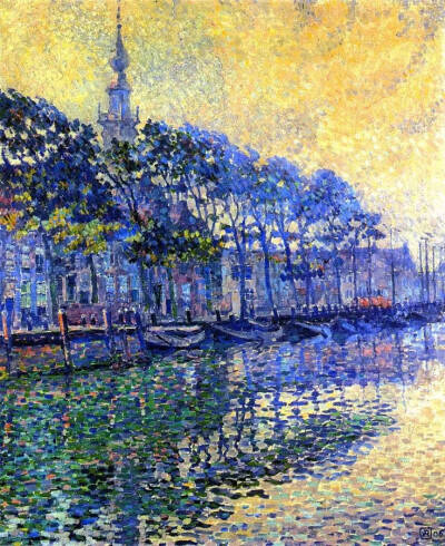 明媚。作者：Theo Van Rysselberghe ​​​