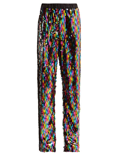 Meiling X Vanessa Winston sequin trousers | Meiling