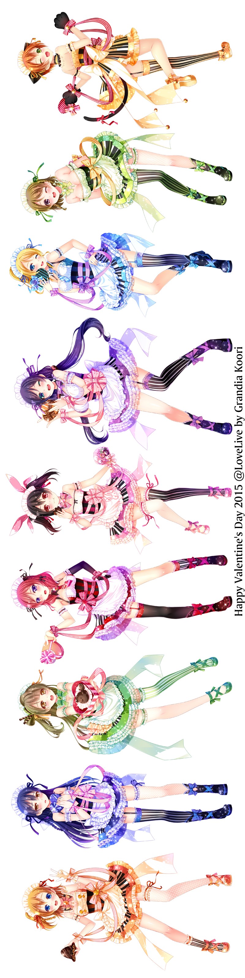 Love Live！[高坂穗乃果/南琴梨{南小鳥}/園田海未/星空凜/西木野真姬/小泉花陽/東條希/矢澤日香/絢瀨繪里] 