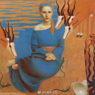 俄罗斯画家 Andrey Remnev Андрей Ремнев, 1962 Magic Realism painter ​