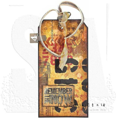 现货 Tim Holtz 复古商品钢笔打字机手帐橡胶印章