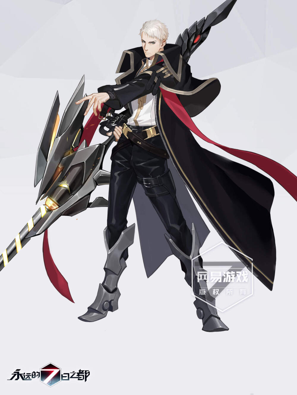 【处刑人】格雷穆
【神器】千棘枪（一旦锁定某个目标，在歼灭目标前就算神器持有者死亡也不会停下）