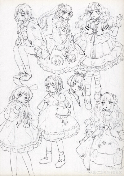 半次元画师：Philiko