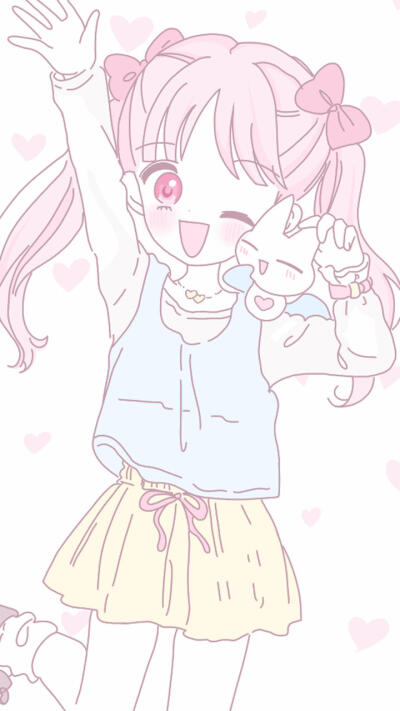 粉红