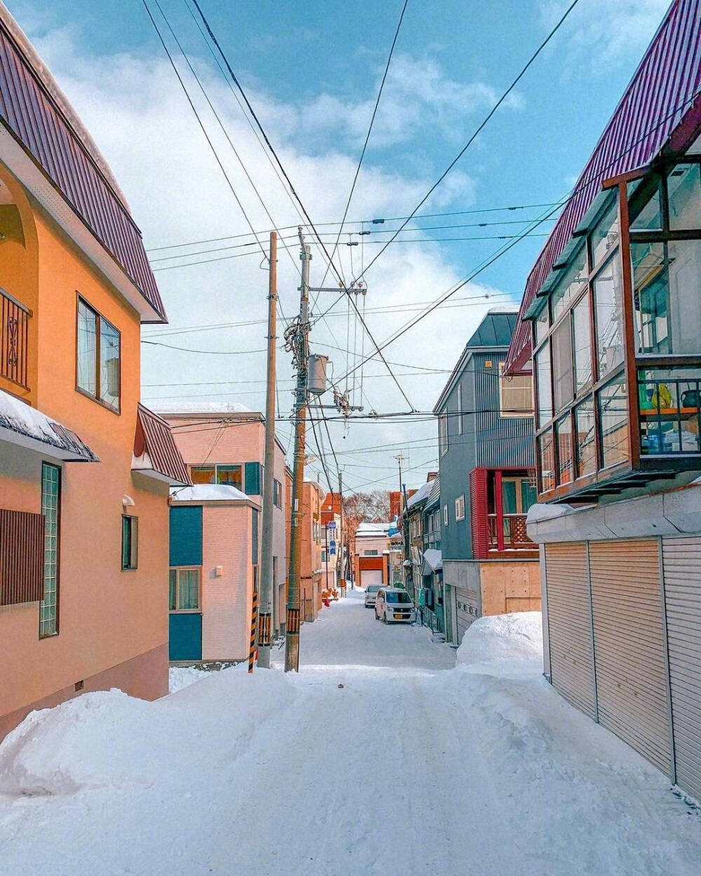 ⛄雪后的小樽