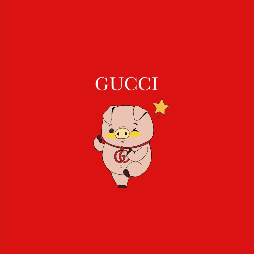 2019年Gucci猪年最新壁纸❤️