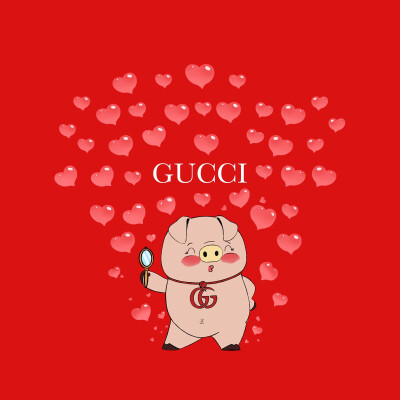 2019年Gucci猪年最新壁纸❤️