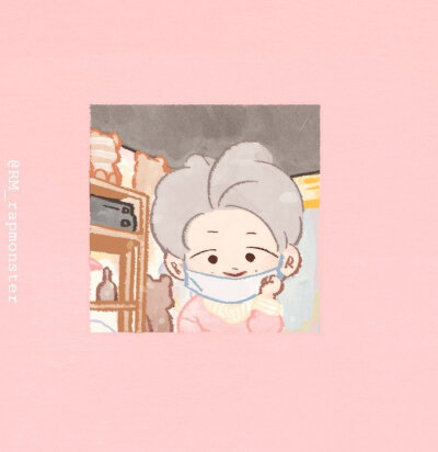 防弹少年团金南俊金硕珍闵玧其郑号锡朴智旻金泰亨田柾国。防弹手绘，漫画，Q版，BT21