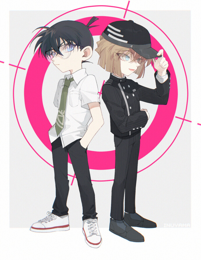 柯哀新兰降谷零波本安室透工藤新一黑羽快斗怪盗基德零的日常漫画零的执行人表情包高清壁纸背景