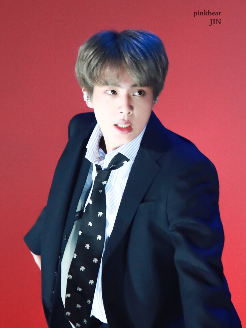 jin金硕珍bts防弹少年团20190115第28届首尔歌谣大赏