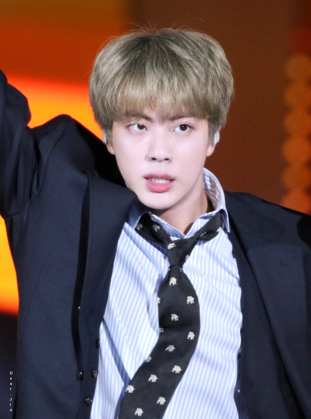 jin金硕珍bts防弹少年团20190115第28届首尔歌谣大赏