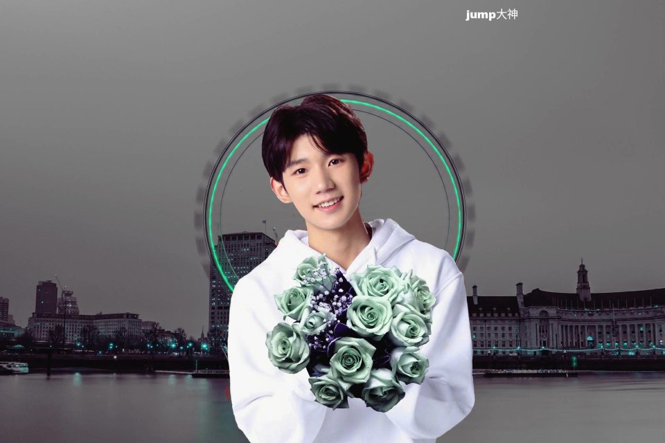 男朋友送我花啦
TFBOYS