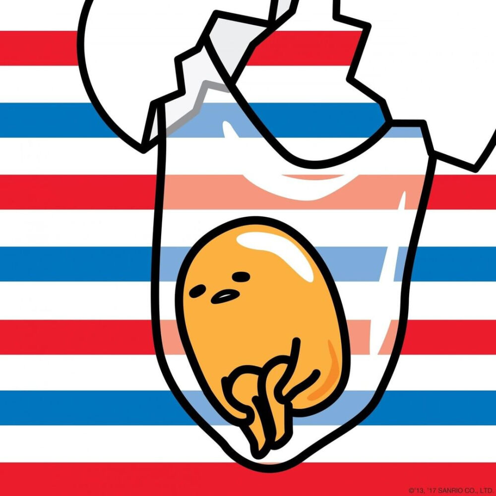 蛋黄君 懒蛋蛋 手帐素材 插画 手绘 彩绘 板绘 动漫 头像 壁纸 背景
ins：Gudetama