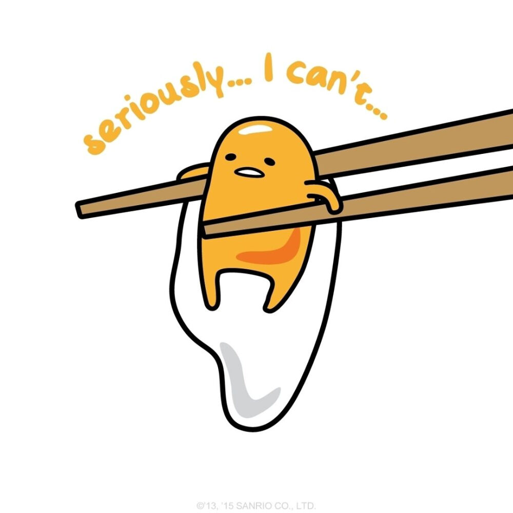 蛋黄君 懒蛋蛋 手帐素材 插画 手绘 彩绘 板绘 动漫 头像 壁纸 背景
ins：Gudetama