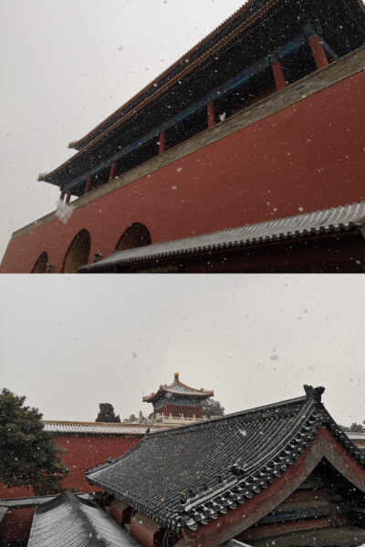 故宫的雪❄️