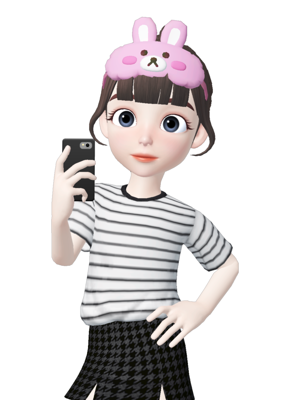 软件安利：崽崽zepeto
可以捏脸，拍照，换衣服 最近人气挺高的，安利一波，在应用宝就能下啦