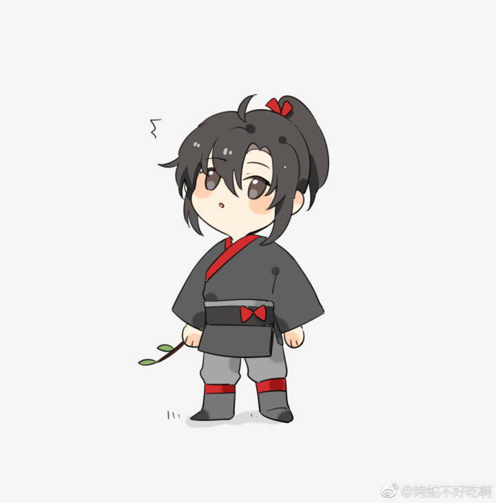 #魔道祖师#魏无羡#蓝忘机# Q版 傲娇