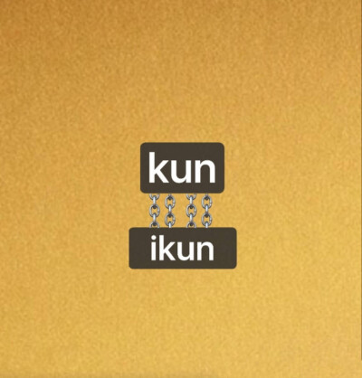 kun and ikun
锁??！