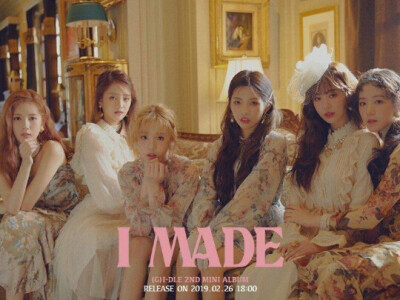 (G)I-DLE <I MADE> 2月份回归 预告图