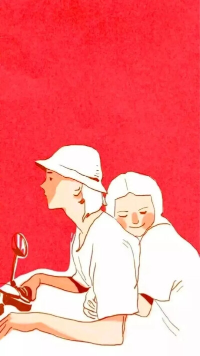 抓住新年的尾巴，红色壁纸走一波～