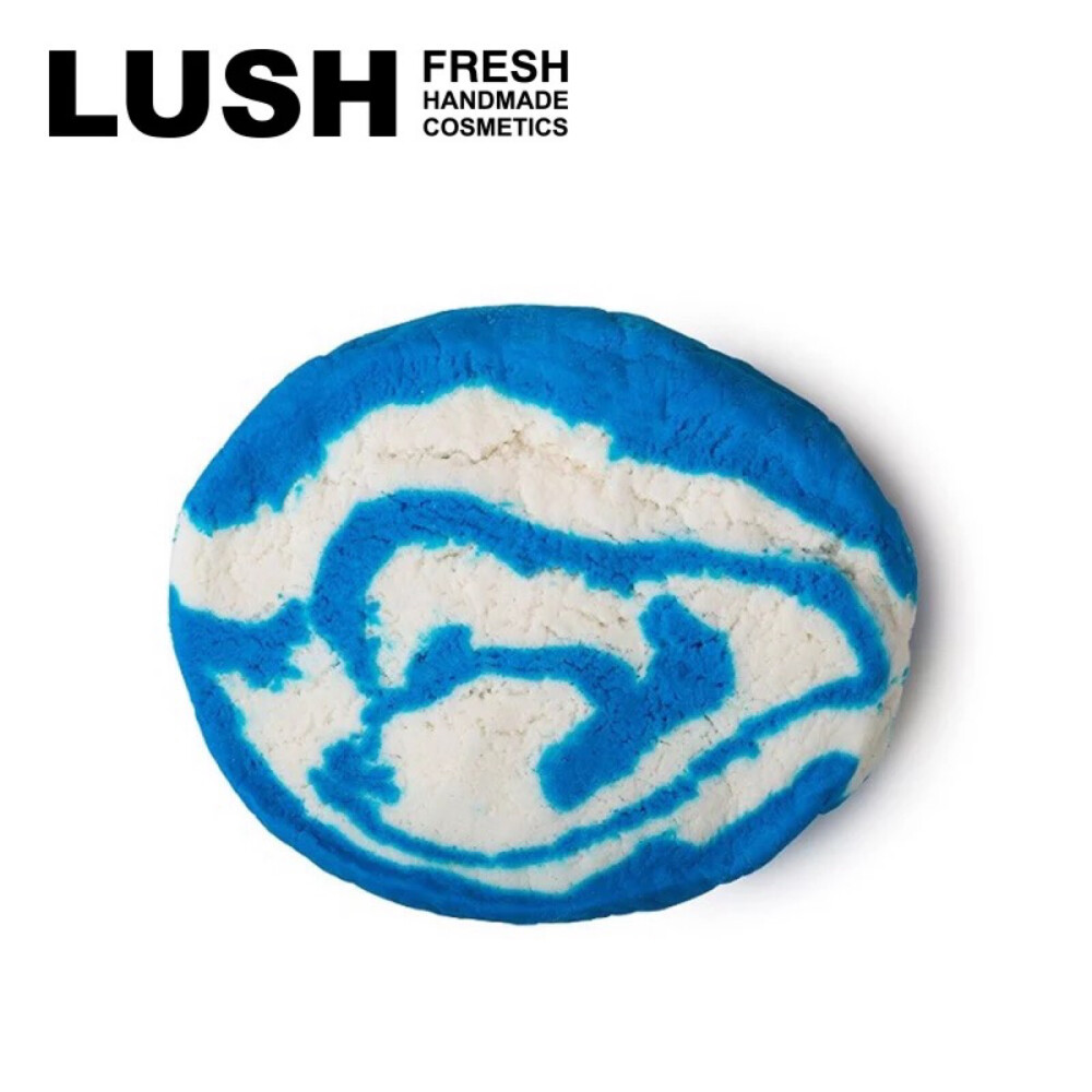 LUSH岚舒官方正品 蓝天白云泡泡浴芭 泡泡浴球精油滋润泡澡球 80