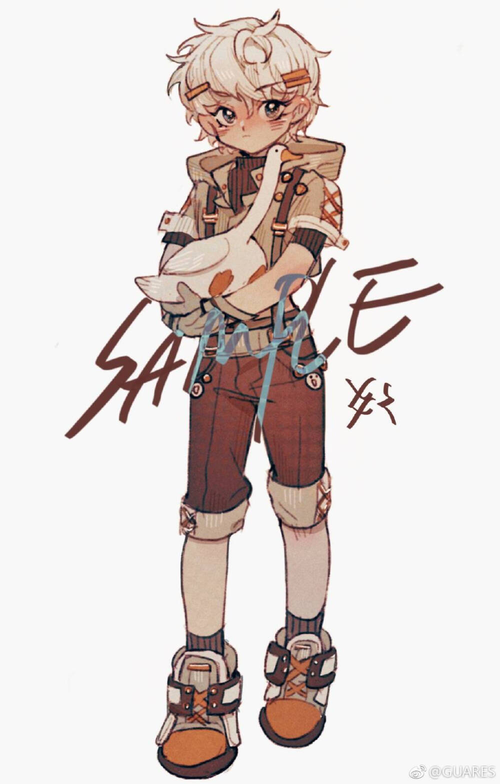 guares立绘人设